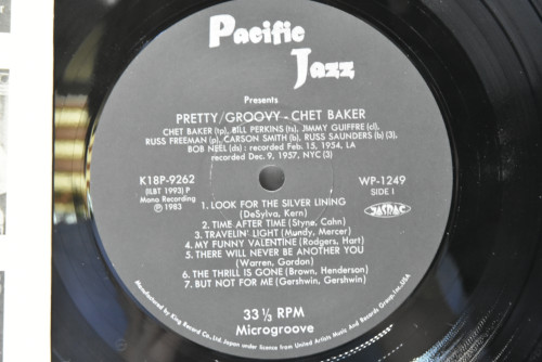 Chet Baker [쳇 베이커] ‎- Pretty/Groovy - 중고 수입 오리지널 아날로그 LP