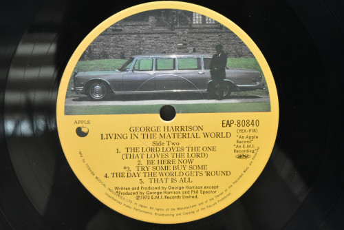 George Harrison [조지 해리슨] - Living In The Material World ㅡ 중고 수입 오리지널 아날로그 LP