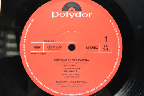 Emerson, Lake &amp; Powell [에머슨 레이크 앤 파웰] - Emerson, Lake &amp; Powell ㅡ 중고 수입 오리지널 아날로그 LP