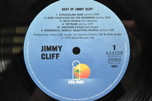 Jimmy Cliff [지미 클리프] - The Best Of Jimmy Cliff ㅡ 중고 수입 오리지널 아날로그 LP