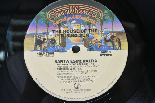 Santa Esmeralda [산타 에스메랄다] ‎- The House Of The Rising Sun - 중고 수입 오리지널 아날로그 LP