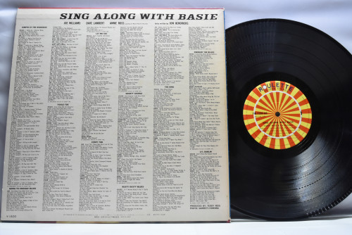 Joe Williams, Dava Lambert, Jon Hendricks, Annie Ross Plus The Basie Band [카운트 베이시, 조 윌리암스] - Sing Along With Basie - 중고 수입 오리지널 아날로그 LP
