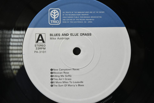 Mike Auldridge [마이크 얼드리지] ‎- Blues And Blue Grass - 중고 수입 오리지널 아날로그 LP