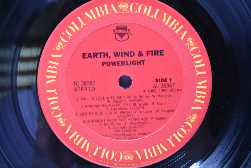 Earth, Wind &amp; Fire [어스 윈드 앤 파이어] - Powerlight ㅡ 중고 수입 오리지널 아날로그 LP