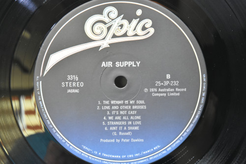 Air Supply [에어 서플라이] ‎- Strangers In Love - 중고 수입 오리지널 아날로그 LP