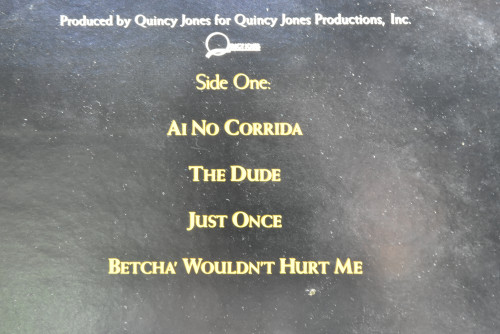 Quincy Jones [퀸시 존스]‎ - The Dude - 중고 수입 오리지널 아날로그 LP