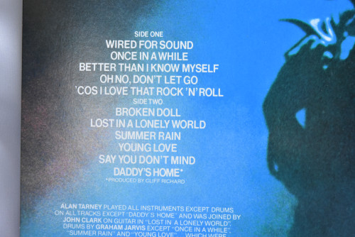 Cliff Richard [클리프 리차드] ‎- Wired For Sound - 중고 수입 오리지널 아날로그 LP