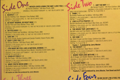 Aretha Franklin [아레사 프랭클린] - 30 Greatest Hits ㅡ 중고 수입 오리지널 아날로그 LP