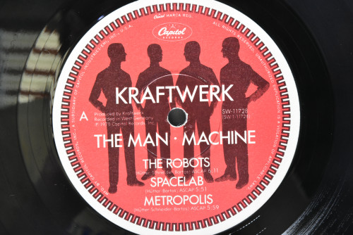 Kraftwerk [크라프트베르크] - The Man . Machine ㅡ 중고 수입 오리지널 아날로그 LP