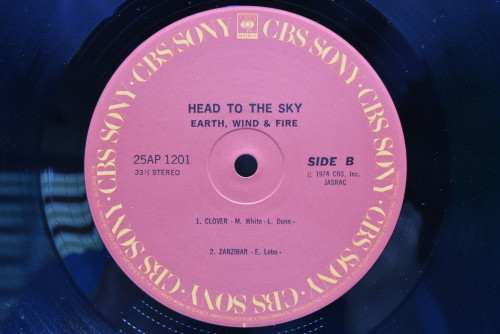 Earth, Wind &amp; Fire [어스 윈드 앤 파이어] - Head To The Sky ㅡ 중고 수입 오리지널 아날로그 LP