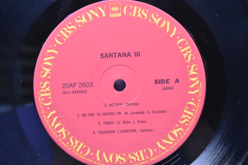 Santana [카를로스 산타나] - Santana lll ㅡ 중고 수입 오리지널 아날로그 LP
