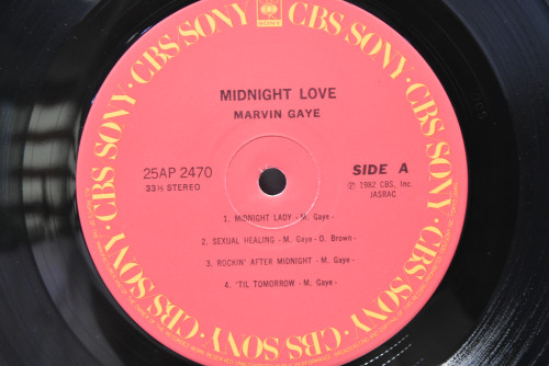 Marvin Gaye [마빈 게이] - Midnight Love ㅡ 중고 수입 오리지널 아날로그 LP