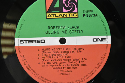 Roberta Flack [로버타 플랙] - Killing Me Softly ㅡ 중고 수입 오리지널 아날로그 LP