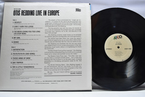 Otis Redding [오티스 레딩] - Otis Redding Live In Europe ㅡ 중고 수입 오리지널 아날로그 LP