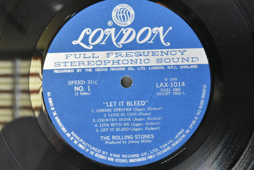 Rolling Stones [롤링 스톤즈] - Let It Bleed ㅡ 중고 수입 오리지널 아날로그 LP