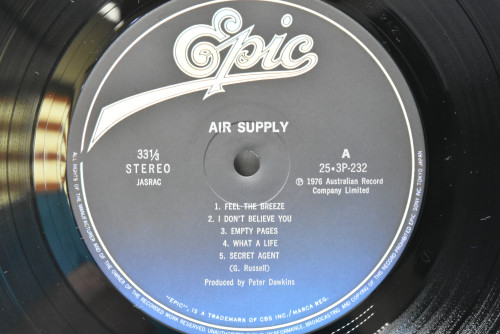 Air Supply [에어 서플라이] ‎- Strangers In Love - 중고 수입 오리지널 아날로그 LP