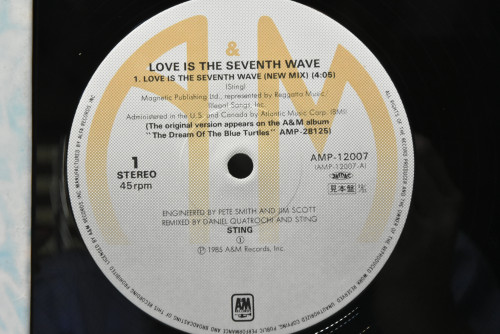 Sting [스팅]  - Love Is The Seventh Wave (New Mix) ㅡ 중고 수입 오리지널 아날로그 LP