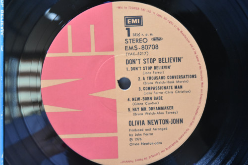 Olivia Newton-John [올리비아 뉴튼 존] - Don&#039;t Stop Believin&#039; ㅡ 중고 수입 오리지널 아날로그 LP