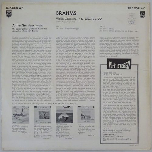 Brahms - Violin Concerto in D - Arthur Grumiaux