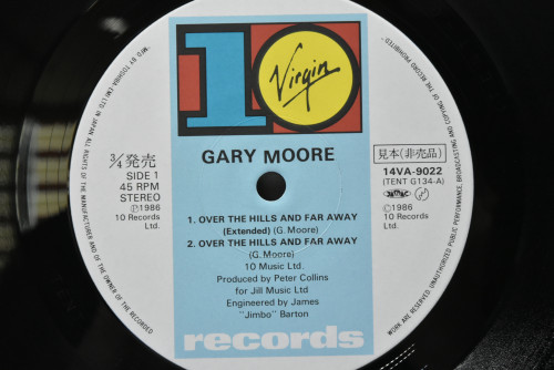 Gary Moore [게리 무어] - Over The Hills And Far Away (PROMO) ㅡ 중고 수입 오리지널 아날로그 LP