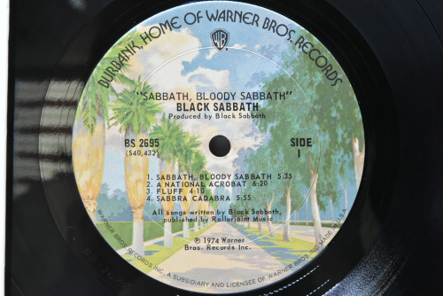 Black Sabbath [블랙 사바스] - Sabbath, Bloody Sabbath ㅡ 중고 수입 오리지널 아날로그 LP