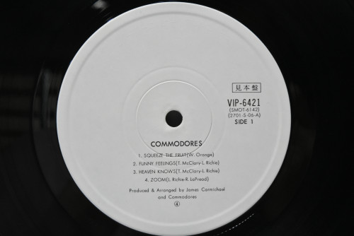 Commodores [코모도스] - Commodores (PROMO) ㅡ 중고 수입 오리지널 아날로그 LP