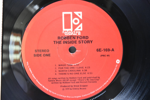 Robben Ford [로밴 포드]‎ - The Inside Story - 중고 수입 오리지널 아날로그 LP