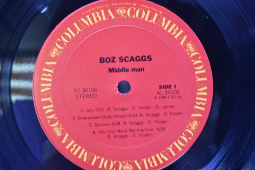 Boz Scaggs [보즈 스캑스] - Middle Man ㅡ 중고 수입 오리지널 아날로그 LP