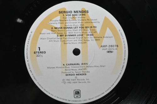 Sergio Mendes [세르지오 맨데스]‎ - Sergio Mendes - 중고 수입 오리지널 아날로그 LP