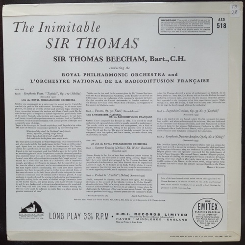 The Inimitable Sir Thomas