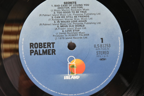 Robert Palmer [로버트 팔머] - Secrets ㅡ 중고 수입 오리지널 아날로그 LP