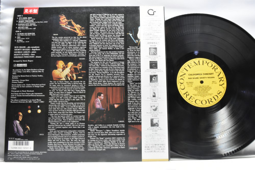Bud Shank / Shorty Rogers [버드 쉥크, 쇼티 로저스] ‎- California Concert (PROMO) - 중고 수입 오리지널 아날로그 LP