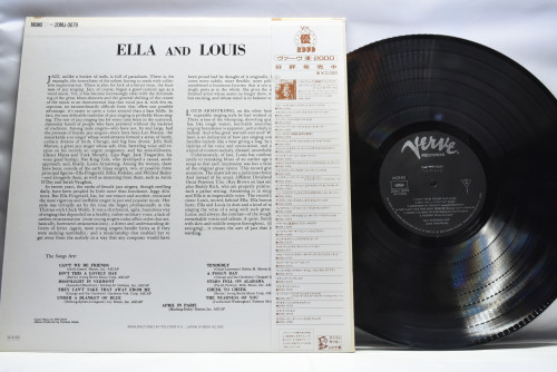 Ella Fitzgerald &amp; Louis Armstrong [엘라 피츠제럴드, 루이 암스트롱] - Ella And Louis ㅡ 중고 수입 오리지널 아날로그 LP