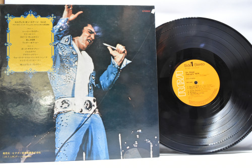 Elvis Presley [엘비스 프레슬리] - On Stage-February, 1970 ㅡ 중고 수입 오리지널 아날로그 LP