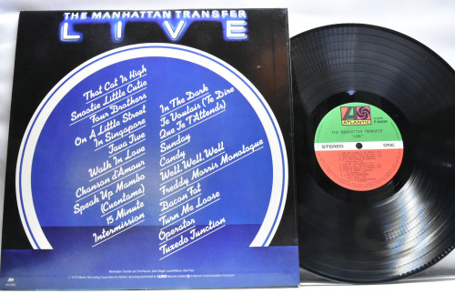 The Manhattan Transfer [맨하탄 트랜스퍼] - Live ㅡ 중고 수입 오리지널 아날로그 LP