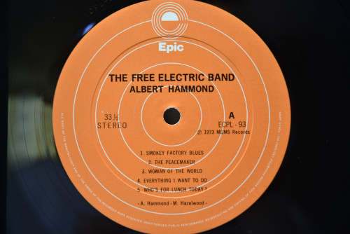 Albert Hammond [알버트 하몬드] - The Free Electric Band ㅡ 중고 수입 오리지널 아날로그 LP