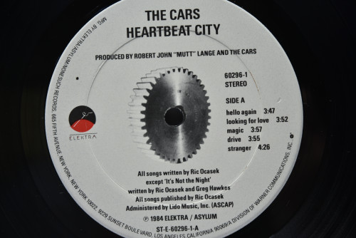 The Cars [더 카스] - Heartbeat City ㅡ 중고 수입 오리지널 아날로그 LP