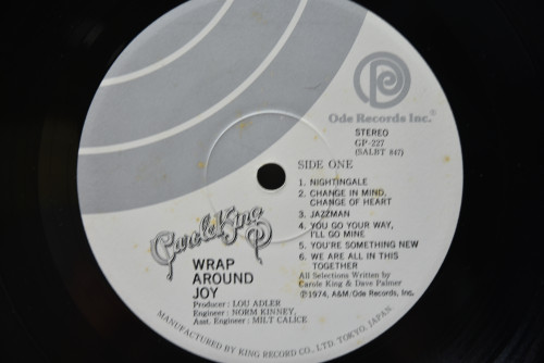 Carole King [캐롤 킹] - Wrap Around Joy ㅡ 중고 수입 오리지널 아날로그 LP