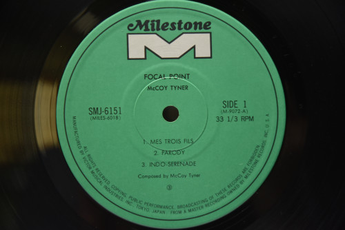 McCoy Tyner [맥코이 타이너] ‎- Focal Point - 중고 수입 오리지널 아날로그 LP