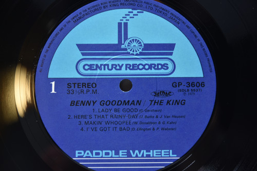 Benny Goodman [베니 굿맨] ‎- The King - 중고 수입 오리지널 아날로그 LP