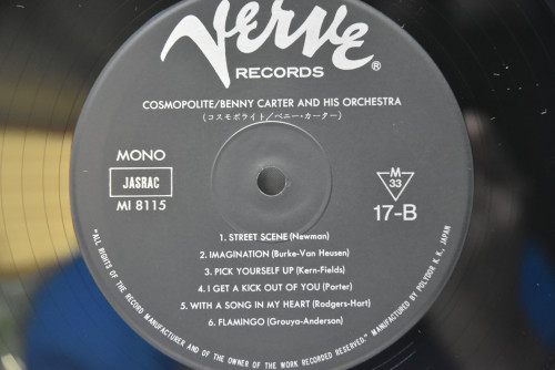 Benny Carter [베니 카터] - This Is Jazz Collection  - 중고 수입 오리지널 아날로그 LP