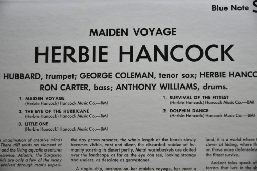 Herbie Hancock [허비 행콕] ‎- Maiden Voyage (KING) - 중고 수입 오리지널 아날로그 LP