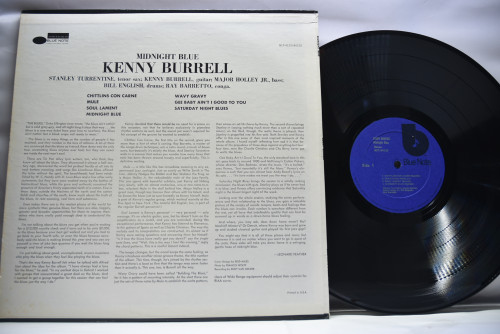 Kenny Burrell [케니 버렐] ‎- Midnight Blue (UA) - 중고 수입 오리지널 아날로그 LP