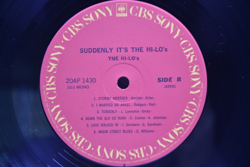 The Hi-Lo&#039;s [하이 로스] - Suddenly It&#039;s The Hi Lo&#039;s ㅡ 중고 수입 오리지널 아날로그 LP