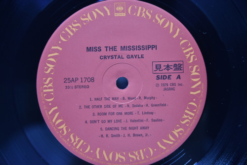 Crystal Gayle [크리스탈 게일] - Miss The Mississippi ㅡ 중고 수입 오리지널 아날로그 LP