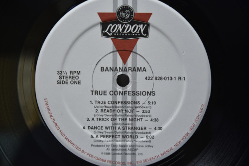 Bananarama [바나나라마] - True Confessions ㅡ 중고 수입 오리지널 아날로그 LP