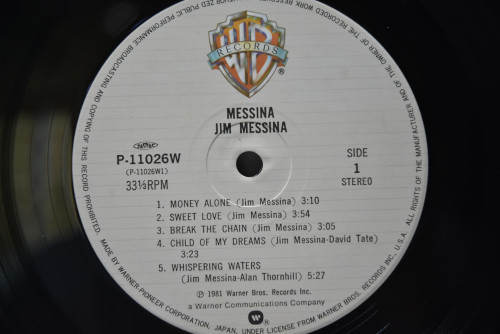 Jim Messina [짐 메시나] - Messina ㅡ 중고 수입 오리지널 아날로그 LP