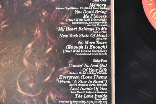 Barbra Streisand [바브라 스트라이샌드] - Memories ㅡ 중고 수입 오리지널 아날로그 LP