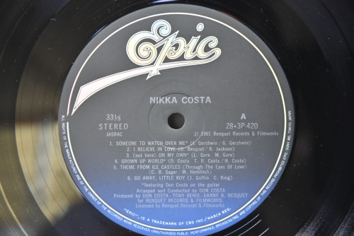 Nikka Costa [니카 코스타] - Nikka Costa ㅡ 중고 수입 오리지널 아날로그 LP