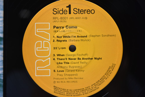 Perry Como [페리 코모] - Perry Como ㅡ 중고 수입 오리지널 아날로그 LP